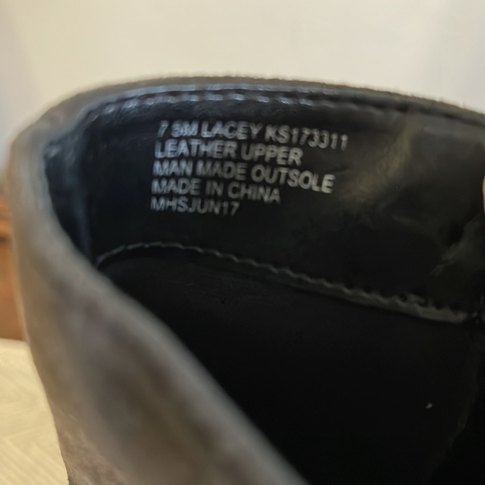 Kensie Lacey Bootie Women's Size 7.5 NEW‎ Brown Leather Buckle Accent - Picture 4 of 10